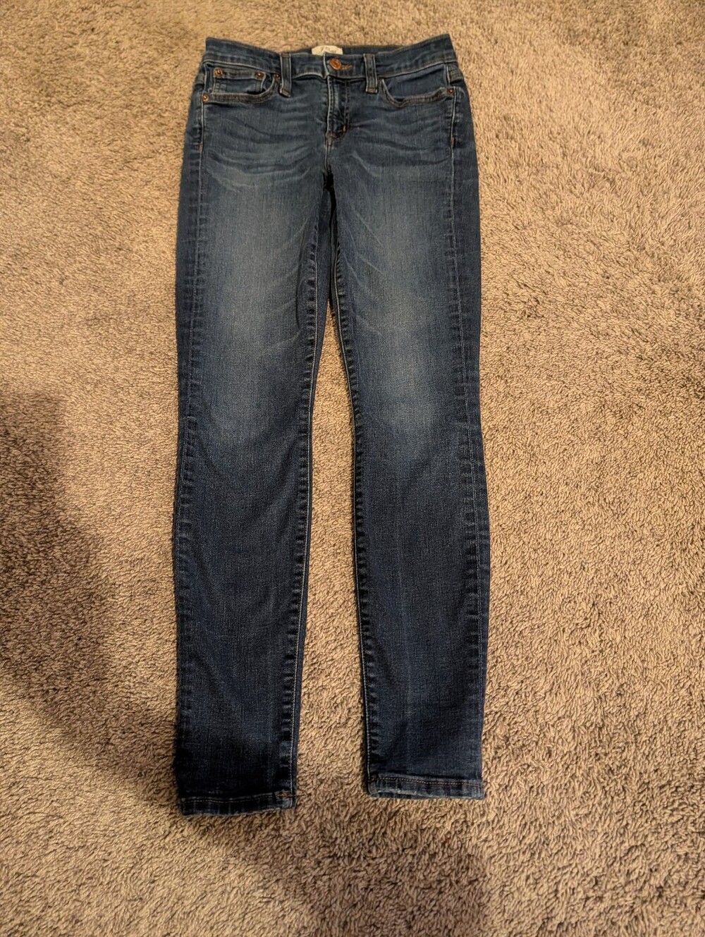 J. Crew Women's Skinny Jeans in Dark Wash